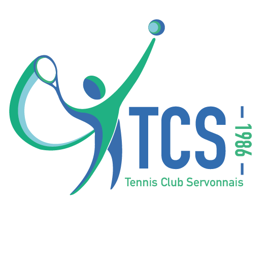 Logo du TCS sur fond blanc