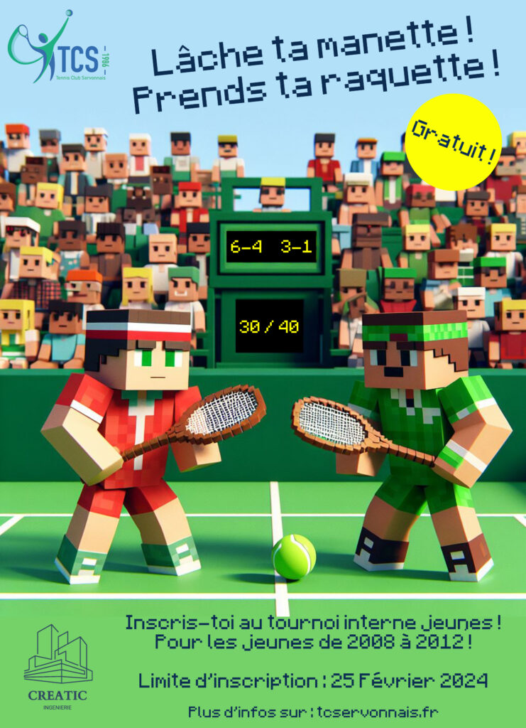 Affiche du tournoi jeune